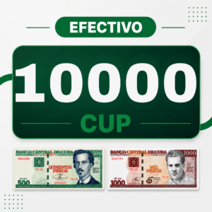 Efectivo - 10.000 CUP